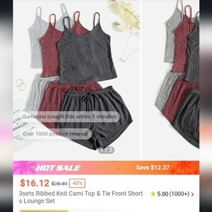 Cami Sleep Set (Multipack) Shein